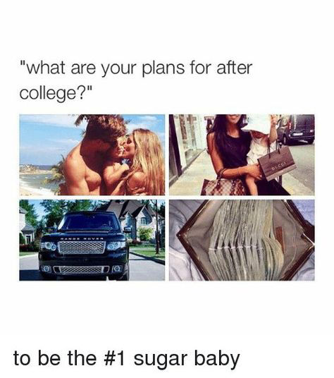 sugar baby meme